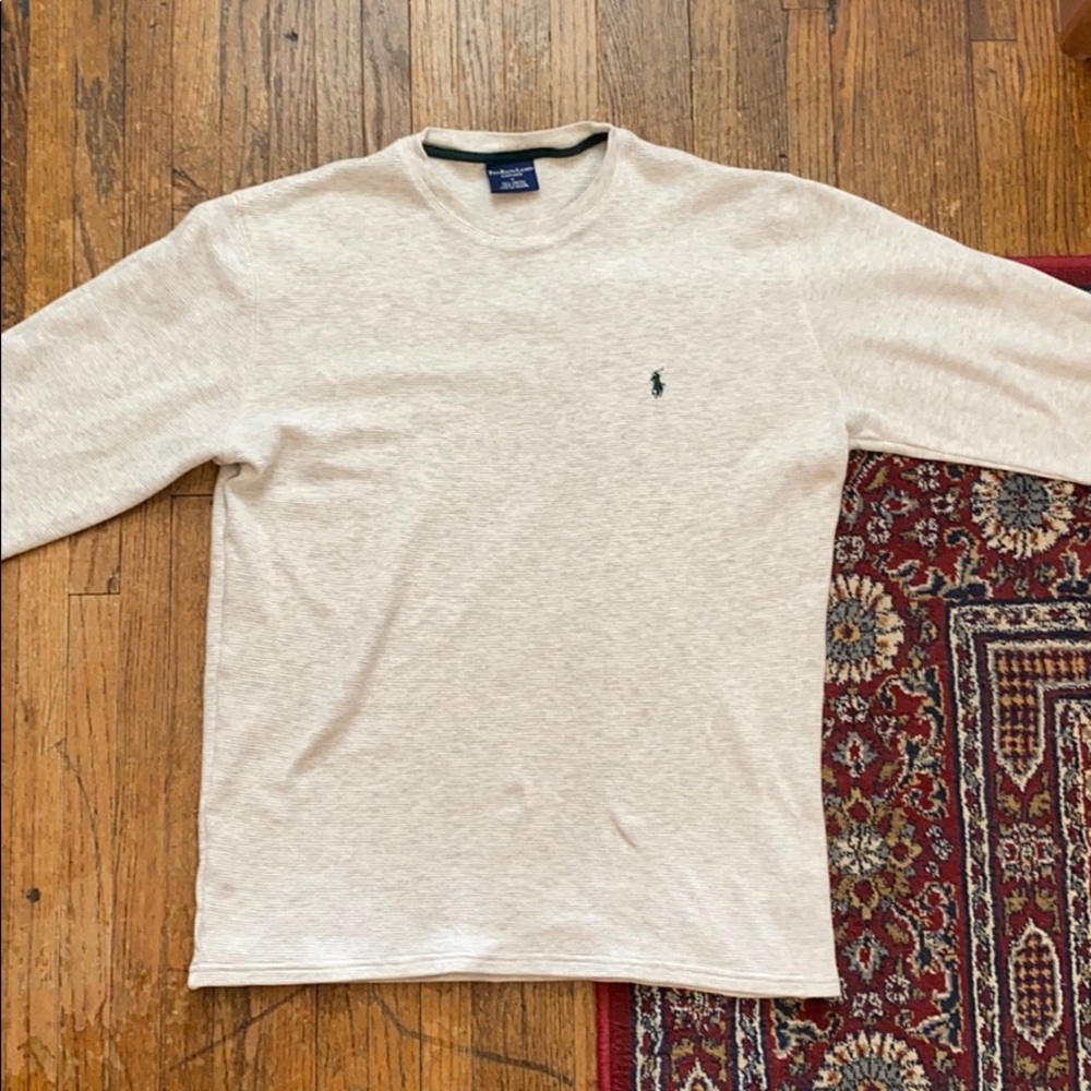 Ralph Lauren Polo Long Sleeve Waffle Tee